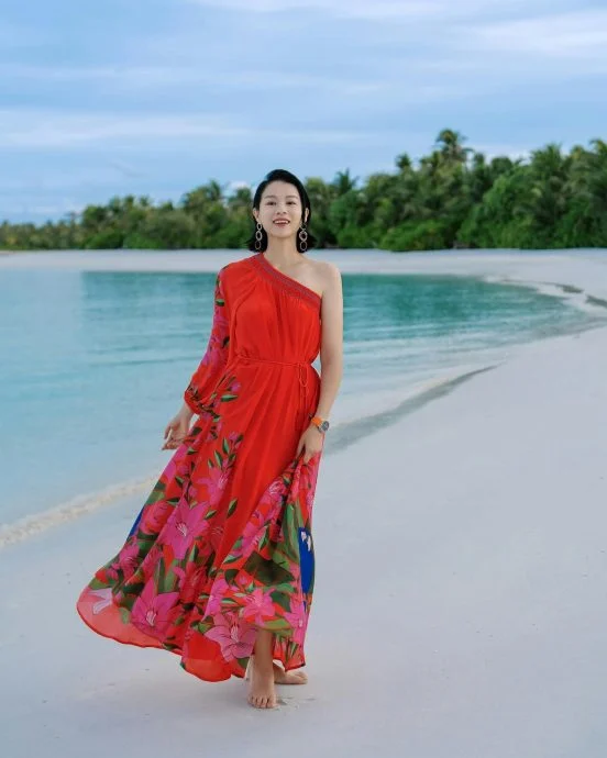 Myolie Wu's Luxurious Maldives Getaway