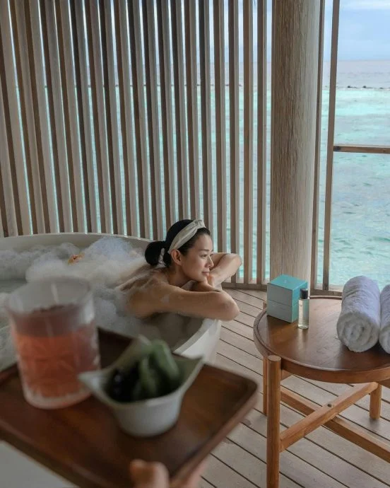 Myolie Wu's Luxurious Maldives Getaway